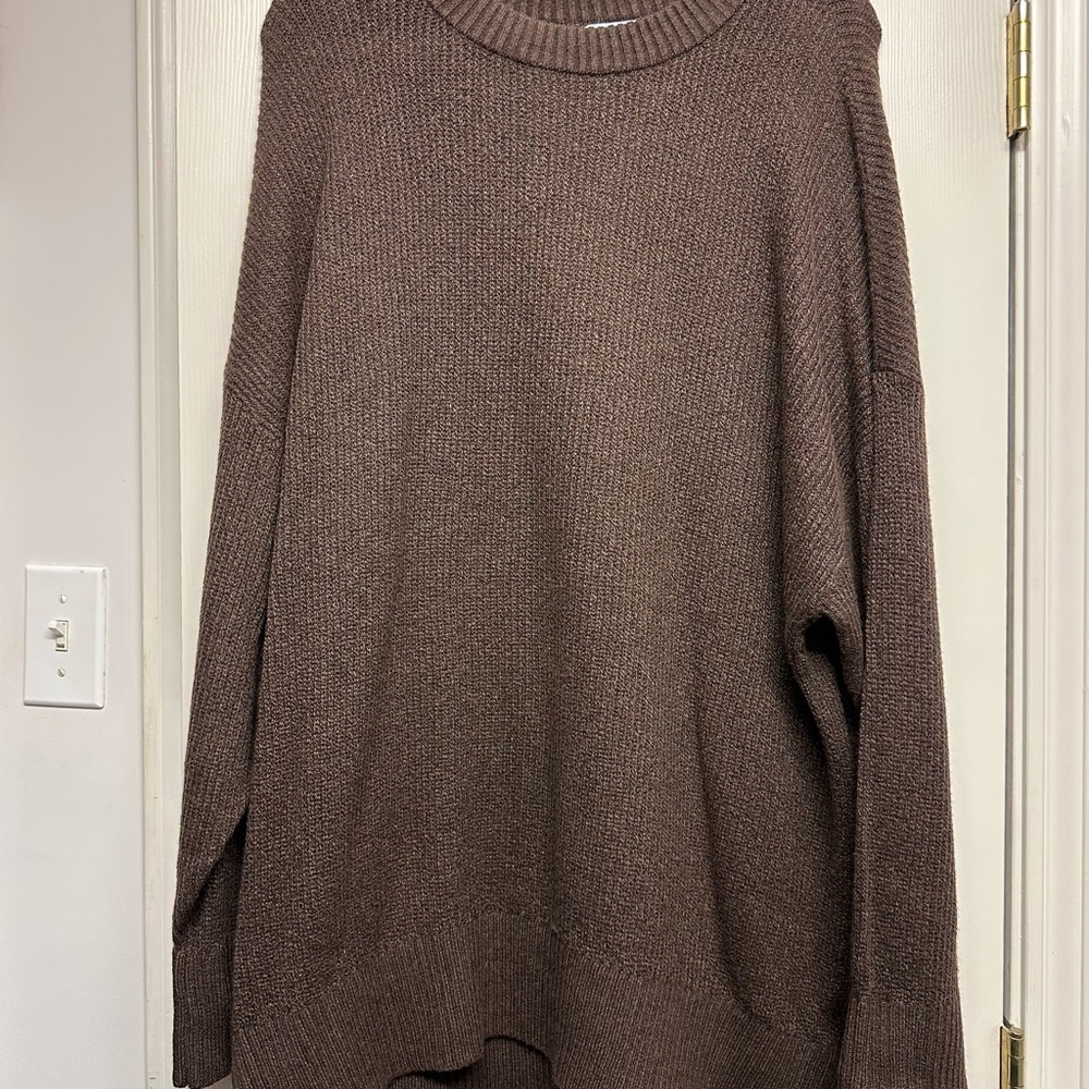 Old Navy Taupe Knit Sweater
